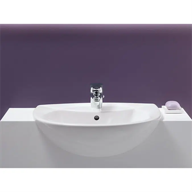 K-11160-4 Odeon™ Drop-in bathroom sink with 4" centerset faucet holes