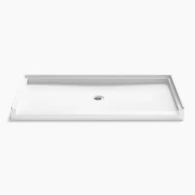 Stoneridge™ 62" x 31" alcove shower base, center drain için görüntü