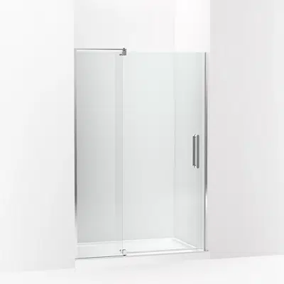 Image for Echelon® 70" H pivot shower door with 5/16"-thick glass