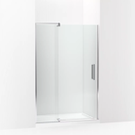 echelon® 70" h pivot shower door with 5/16"-thick glass
