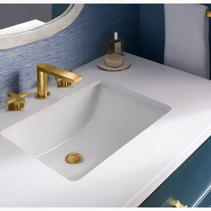 Charlemont™ 36" bathroom vanity cabinet with sink and quartz top