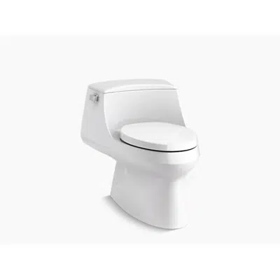 obraz dla K-3722 San Raphael® One-piece elongated 1.28 gpf toilet with slow-close seat
