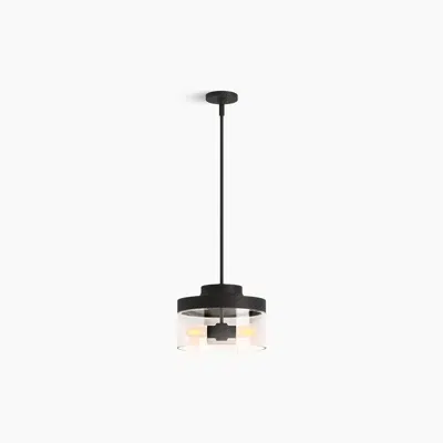 Image for Purist® 12-1/2" two-light pendant