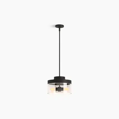 billede til Purist® 12-1/2" two-light pendant