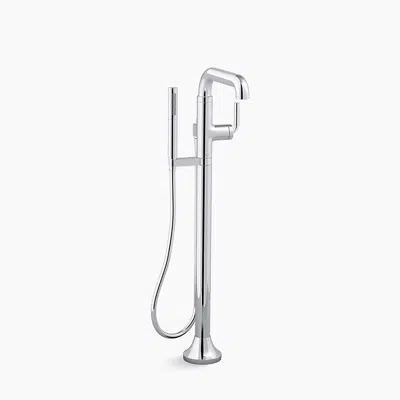 Image for Tone™ Floor-mount bath filler trim with handshower