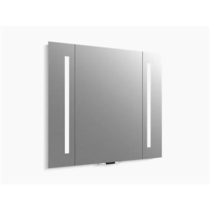 K-99573-VLAN Verdera® Voice lighted mirror with Amazon Alexa, 40" W x 33" H