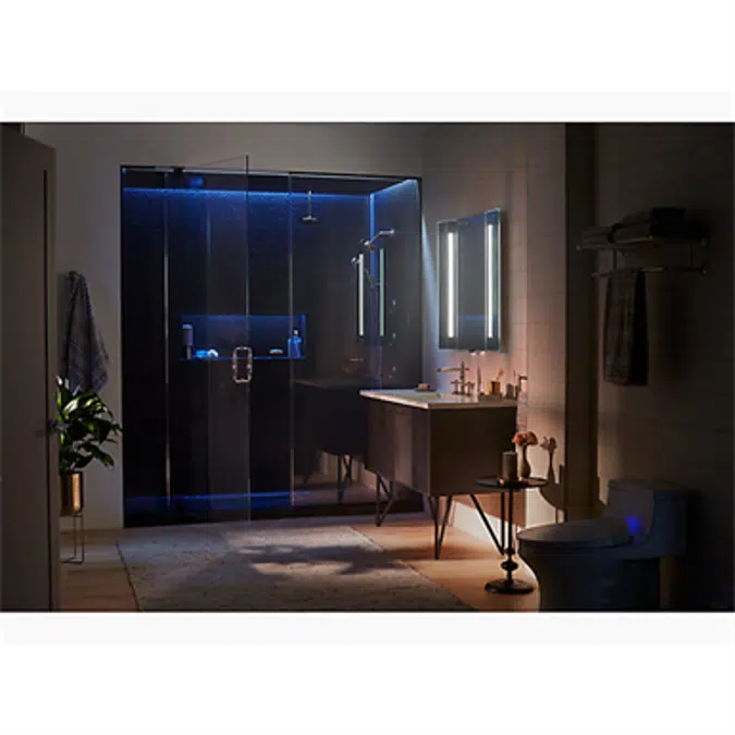 Kohler verdera voice lighted deals mirror with amazon alexa