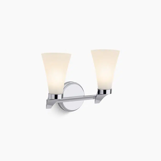 Simplice™ Two-light sconce