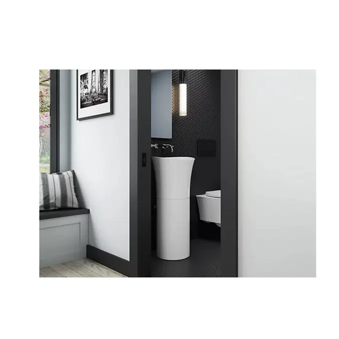 K-20703 Veil® Tall Vessel/pedestal bathroom sink basin