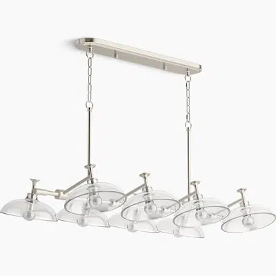 Tone™ 41" eight-light chandelier图像