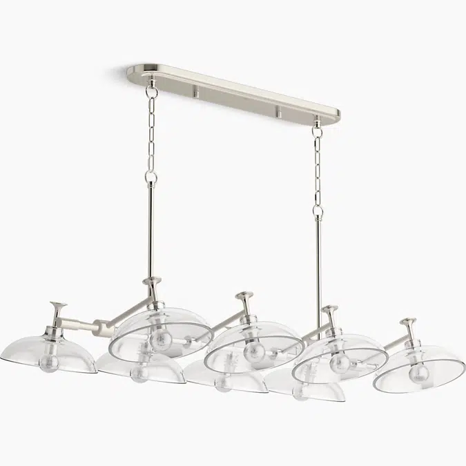 Tone™ 41" eight-light chandelier