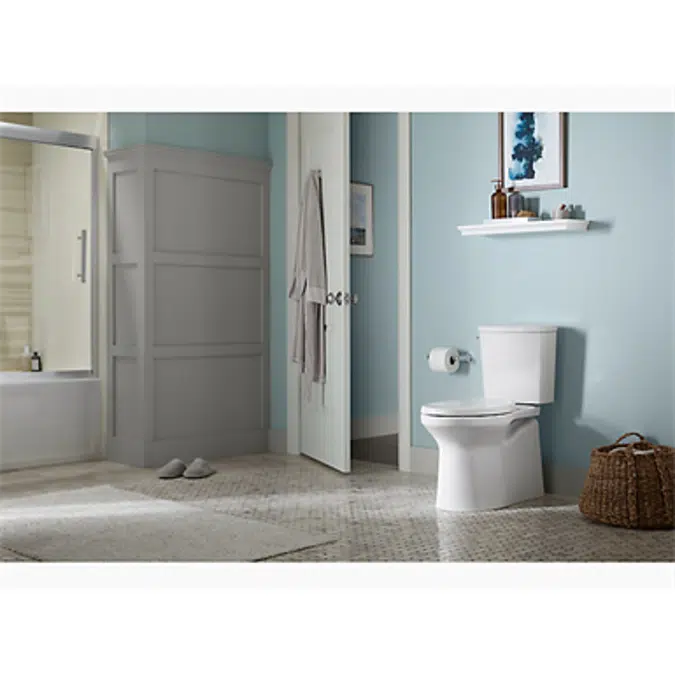 K-20450 Irvine® Comfort Height® Two-piece elongated 1.28 gpf chair height toilet