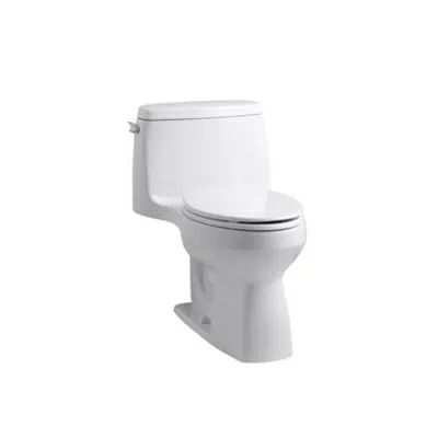 Immagine per K-3811 Santa Rosa™ Comfort Height® One-piece compact elongated 1.6 gpf chair height toilet with slow-close seat