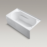 devonshire® 60" x 32" heated bubblemassage™ air bath, alcove, right drain