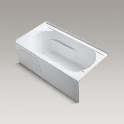 devonshire® 60" x 32" heated bubblemassage™ air bath, alcove, right drain