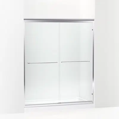 изображение для Fluence® 70-9/32" H sliding shower door with 1/4"-thick glass