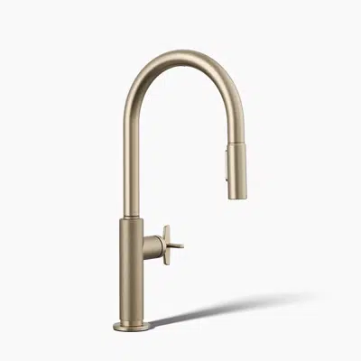 afbeelding voor Billet™ Pull-down kitchen sink faucet with two-function sprayhead