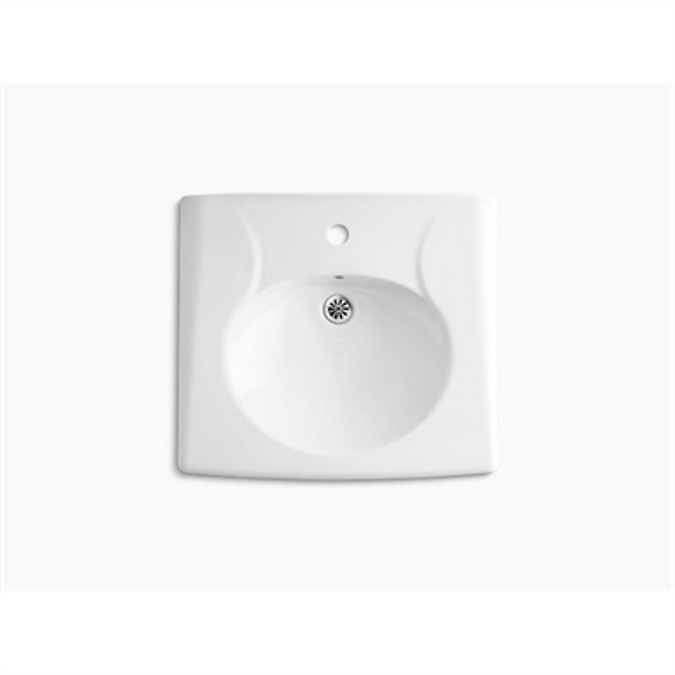 Kohler Brenham Wall-Mount Lavatory With Sin 1997-1-0