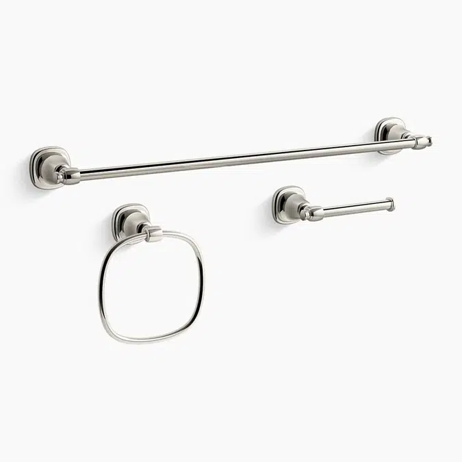 Florez™ Three-piece bathroom accessory set