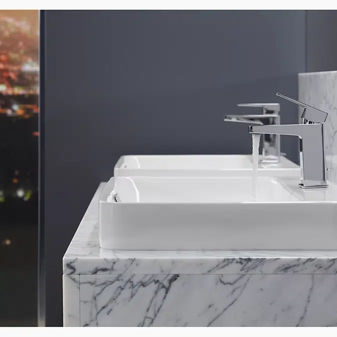 Vox® 23" rectangular vessel bathroom sink