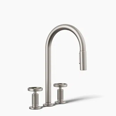 изображение для Billet™ Pull-down kitchen sink faucet with two-function sprayhead