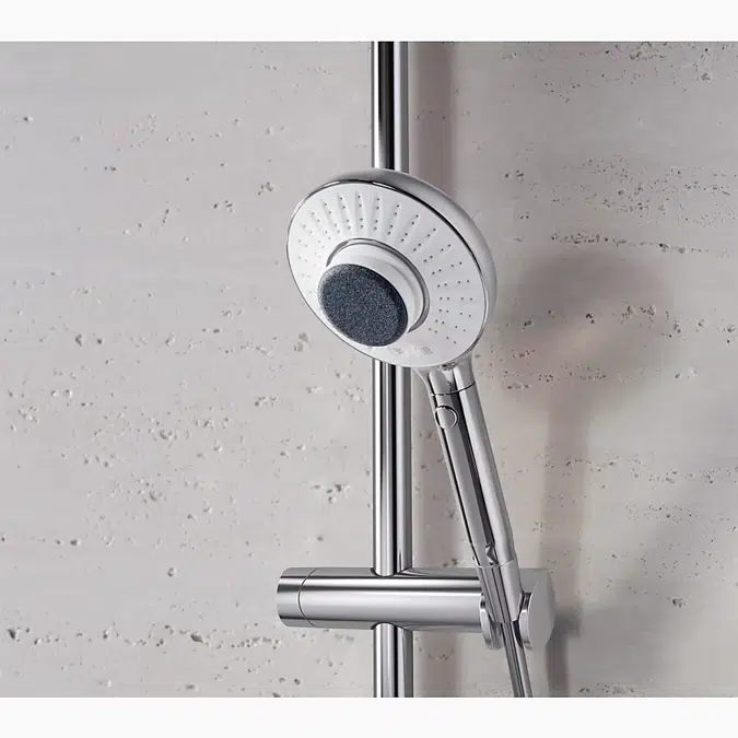 SpaViva™ Two-function handshower with all-in-one cleansing device, 2.5 gpm
