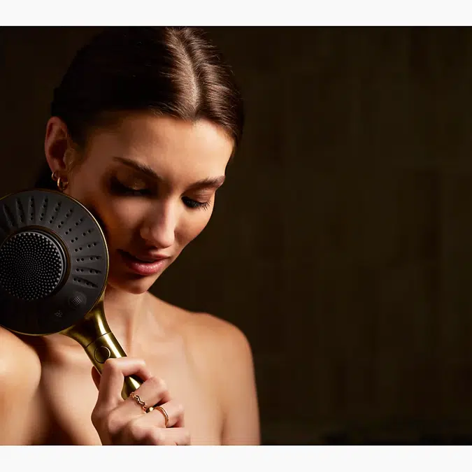 SpaViva™ Two-function handshower with all-in-one cleansing device, 2.5 gpm