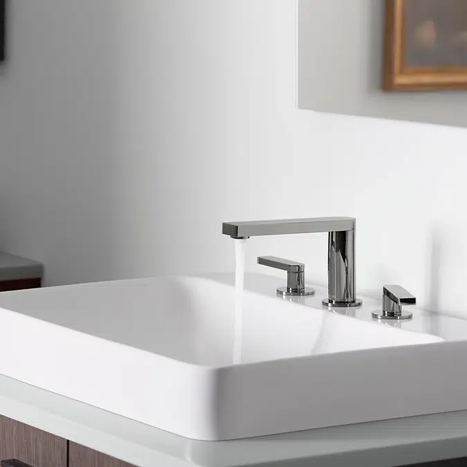 Vox® 23" rectangular vessel bathroom sink