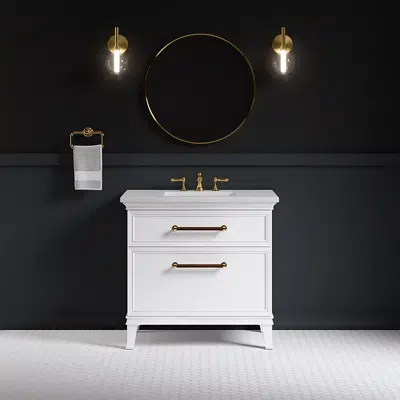 obraz dla Artifacts™ 36" bathroom vanity cabinet