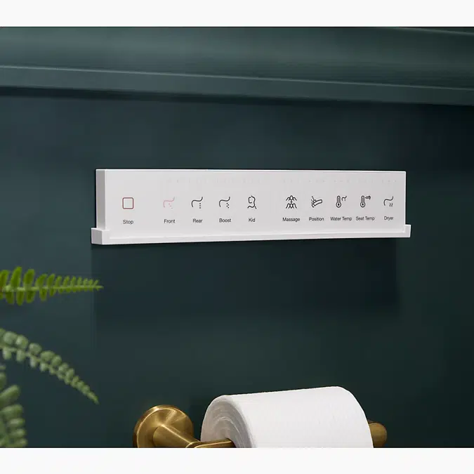 PureWash® E930 Elongated bidet toilet seat with remote control