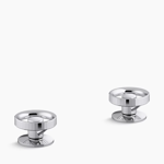 components® deck-mount bath faucet handles with industrial design