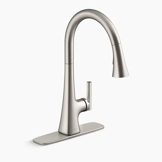 Conti™ Pull-down kitchen sink faucet with two-function sprayhead