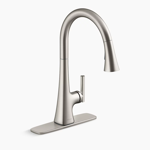 conti™ pull-down kitchen sink faucet with two-function sprayhead