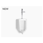 bardon™ high-efficiency urinal with mach® tripoint® touchless 0.5 gpf hes-powered flushometer