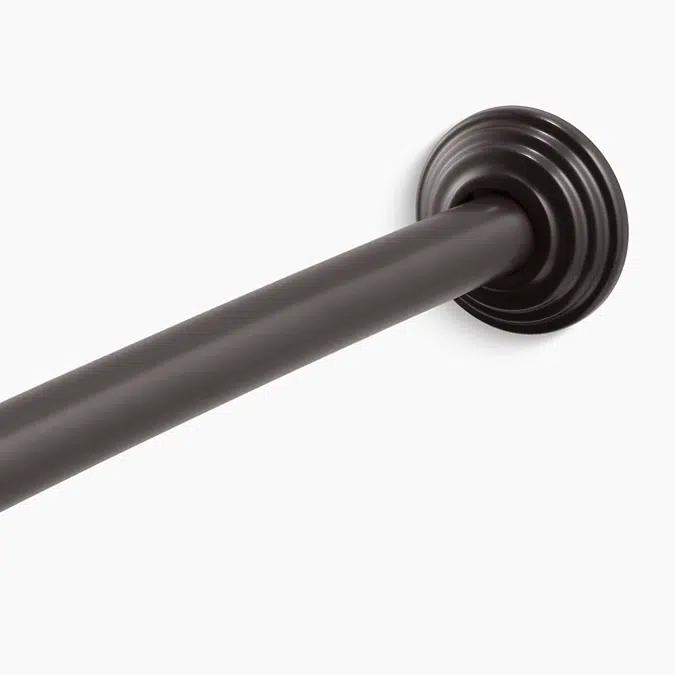 Expanse® Curved shower rod - traditional design