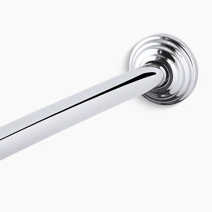 Expanse® Curved shower rod - traditional design