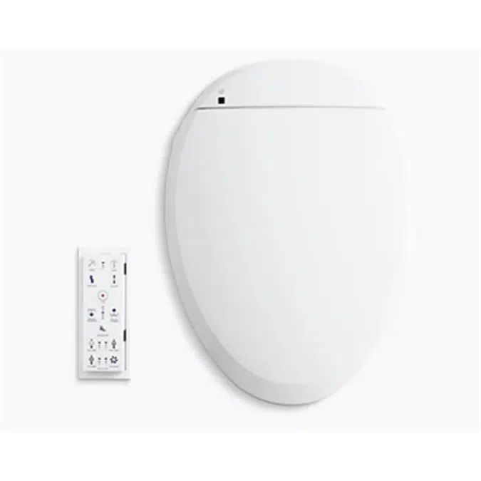K-4744 C3®-201 Quiet-Close™ nightlight elongated bidet toilet seat