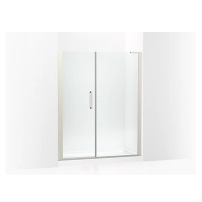 Image pour Cursiva™ Pivot shower door, 71-5/8" H x 57 - 59-1/2" W, with 5/16" thick Crystal Clear glass