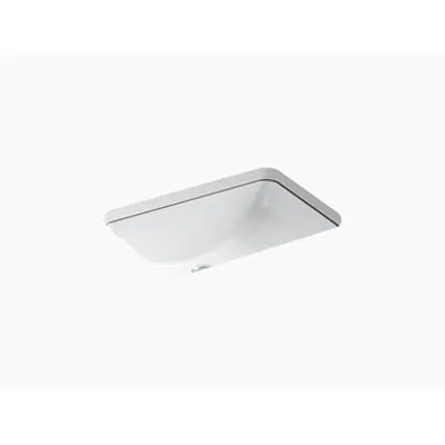 afbeelding voor K-2214-G Ladena® 20-7/8" x 14-3/8" x 8-1/8" Undermount bathroom sink with glazed underside