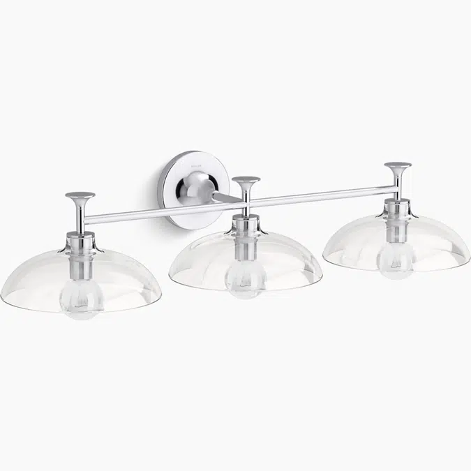 Tone™ Three-light sconce