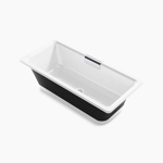 volute™ 63" x 28-3/8" freestanding bath with base