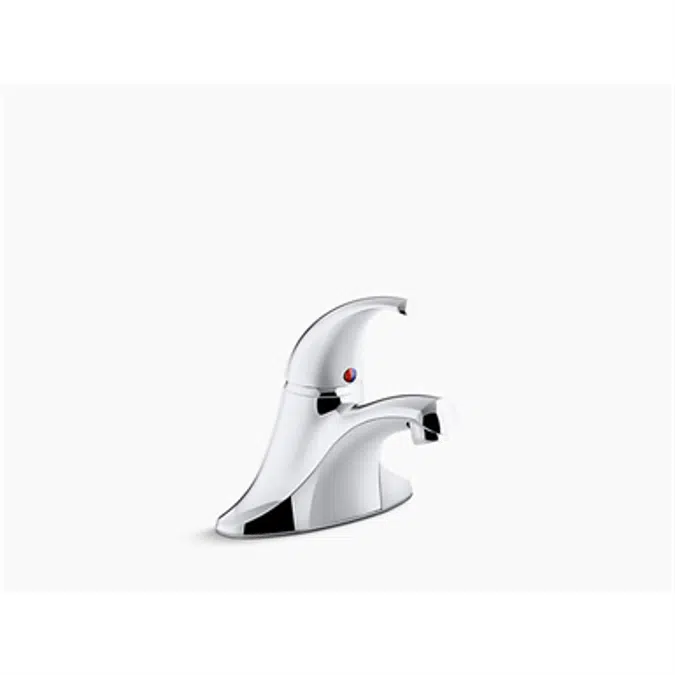 K-15182-4NDRA Coralais® single-handle centerset bathroom sink faucet, less drain
