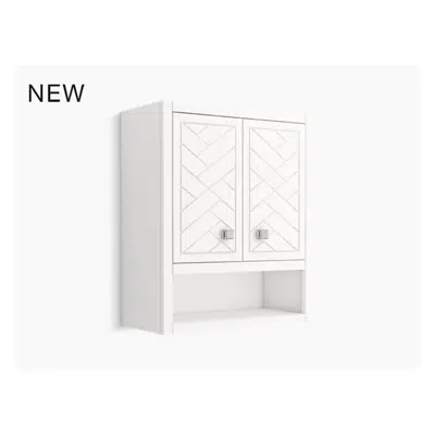 รูปภาพสำหรับ K-33533-ASB Beauxline™ 28" x 24" wall cabinet