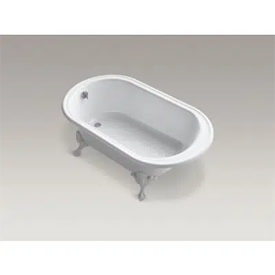 K-710-w Iron Works® Historic™ 66" x 36" freestanding oval bath için görüntü