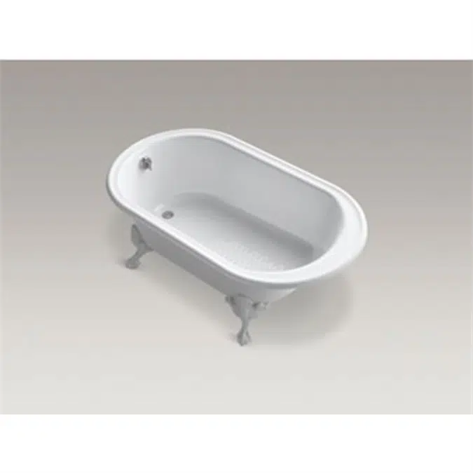 K-710-w Iron Works® Historic™ 66" x 36" freestanding oval bath