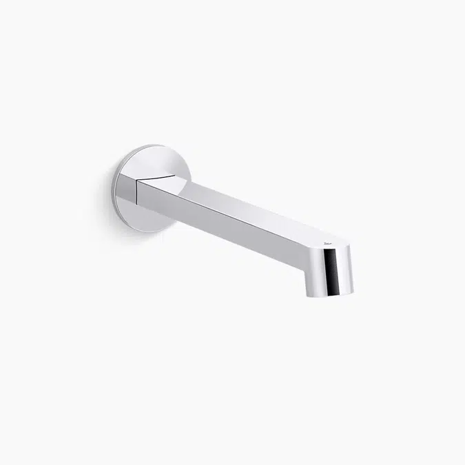 Components® Touchless wall-mount lavatory faucet with Kinesis® sensor technology, HES-powered, 0.5 gpm