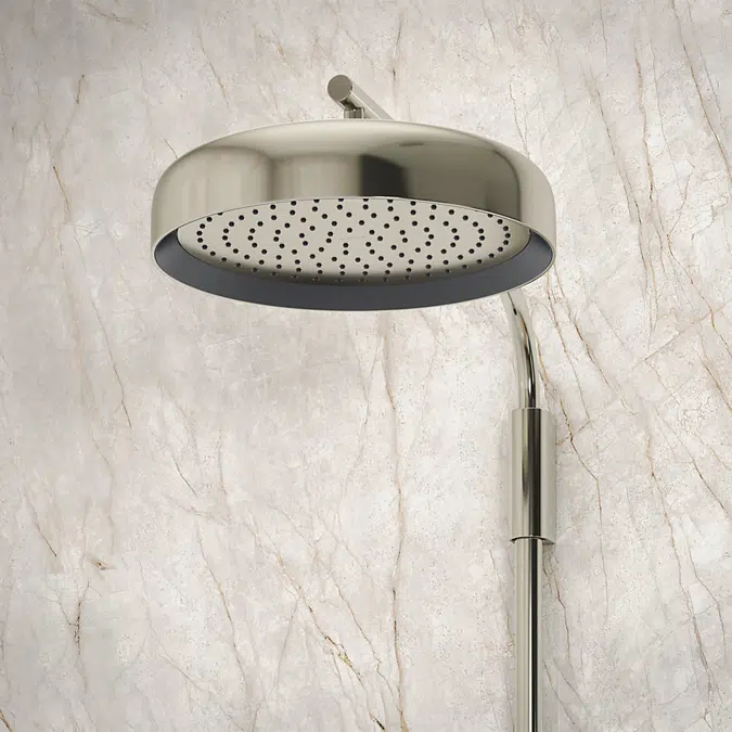 Statement™ Round 12" single-function rainhead, 2.5 gpm