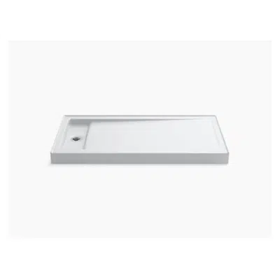 Image for K-9165 Bellwether® 60" x 32" single-threshold shower base with left offset drain