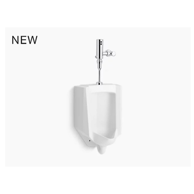 kuva kohteelle Bardon™ High-efficiency urinal with Mach® Tripoint® touchless DC 0.5 gpf flushometer