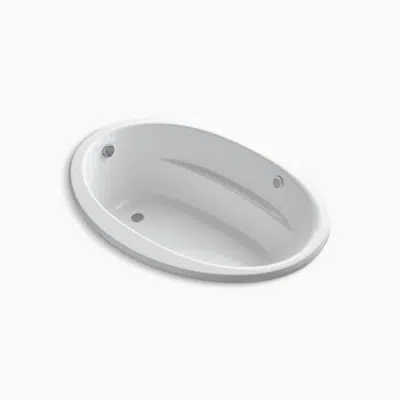 Sunward® 60" x 42" drop-in Heated BubbleMassage™ air bath with Bask®图像